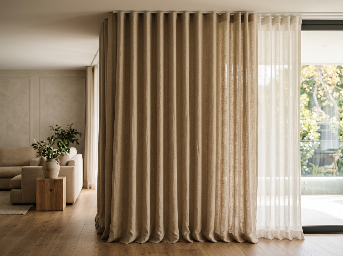 Venda e instalação de cortinas sob medida em Santos